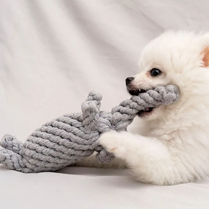 1pc%20rope%20knot%20grinding%20teeth%20resistant%20hand-woven%20animal%20cotton%20rope%20small%20and%20medium-sized%20dog%20pet%20dog%20toys%20-%20Image%203