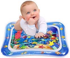 Infinno Inflatable Tummy Time Mat Premium Baby Water Play Mat for Infants and Toddlers Baby Toys for 3 to 24 Months, Strengthen Your Baby's Muscles, Portable