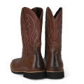 Handmade Men Cowboy Boots Embroidery Western Boots Pointed-toe Mid-calf Male Boots New Slip on Men Riding Boots Zapatos Hombre. 