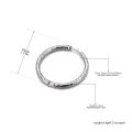 Lokaer Waterproof 316L Stainless Steel Geometric Huggie Hoop Earrings 18K Gold Plated Charm Fashion Jewelry For Women E24114.