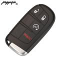 Jingyuqin For Jeep Grand Cherokee Dodge Ram 1500 Journey Charger Dart Challenger Durango Chrysler 300 Remote Key Shell 2/3/4/5BT.