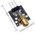 3pcs MINI SR602 Motion Sensor Detector Module Pyroelectric Infrared Sensory Switch High Sensitivity for Arduino PI. 