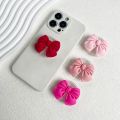 Korean Cute Colorful Bowknot Phone Holder Griptok Finger Ring Support For iPhone  Cases Grip Tok Socket Bracket Girl . 