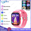 2026 New Children Smart Watch Alarm Clock LED Flashlight Waterproof Kids Watches Camera Take Photo Puzzle Games Smartwatch Girls.