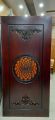 Mahoguni wooden door 39"*81" with 3D design & liquar.