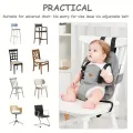 Travel Harness Seat For Baby High Chair, Safety Harness Chair Accessory For Baby Feeding, Portable Fabric Harness Toddler Chair. 