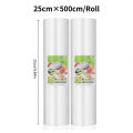 vacuum bags for food Vacuum Sealer bag Food Fresh Long Keeping 12+15+20+25+30cm*500cm Rolls/Lot bags for vacuum packer.