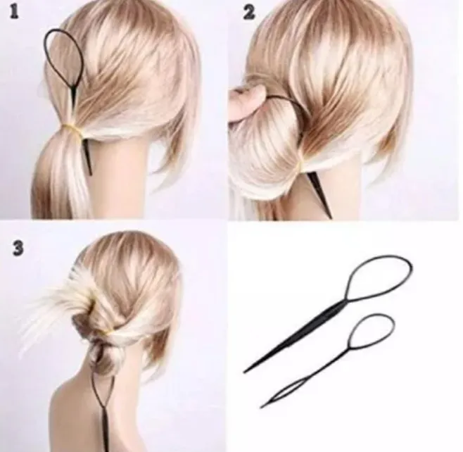 Twist%20&%20Loop%20Ponytail%20Maker%202%20pcs%20Hair%20Braid%20Styling%20Tool%20-%20Image%203