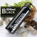 500ML Bicycle Water Bottle Vacuum Stainless Steel Cycling Water Bottle Double Walled Simple Thermo Mug Insulated With Straw.