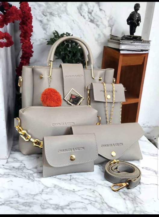Fashion%20Inn%205PCS%20Ladies%20Handbags%20with%20Long%20Shoulders%20&%20Stylish%20Design%20I%20Ladies%20Hand%20Bags%20for%20Girls%20I%20Casual%20Women%20PU%20Leather-Bag%20Stylish%20Hand%20Bag%20For%20Girls%20-%20Image%206