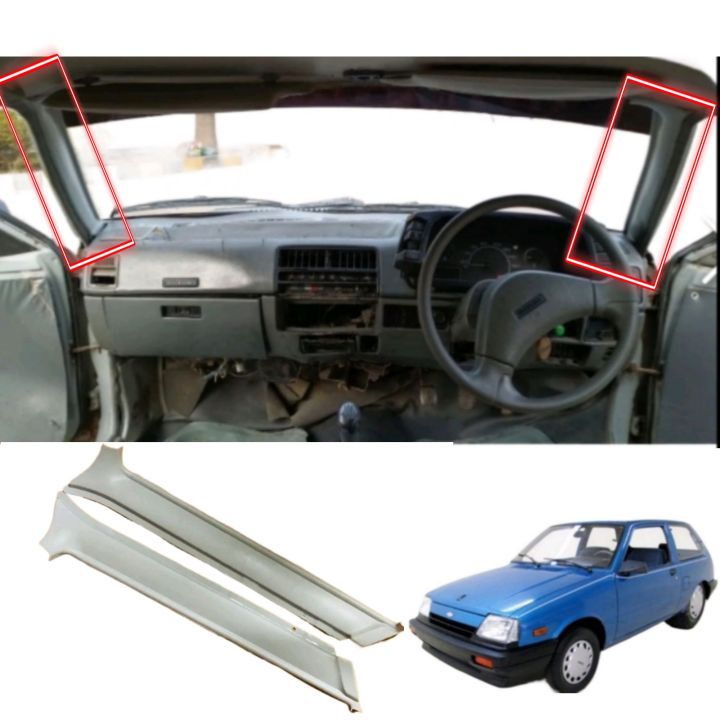 Suzuki Khyber Pillar Plastic ( 2 pieces ) Left And Right Front Inner Pillar Cover