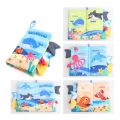 Baby Early Learning Toy Tail Cloth Book Puzzle Parent-child Interactive Sound Paper Infants Activity Toys for Babies. 