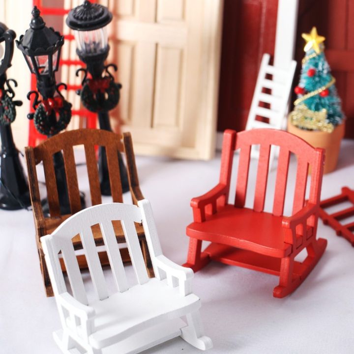 Dollhouse%201:12%20European%20style%20retro%20wooden%20rocking%20chair%20mini%20Christmas%20decoration%20set%20accessories%20-%20Image%202