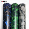 Graffiti Vinyl Wrap Car Wraps Personality Vinyl Paper for Car Wrapping Film Skull Pattern Auto Outdoor Accessories Body Covering.