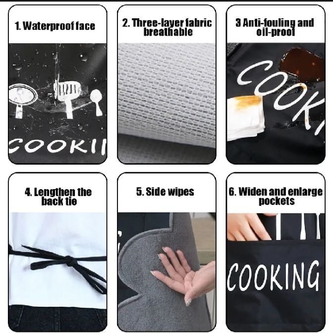 Waterproof%20Multicolor%20Kitchen%20Apron%20for%20Women%20%7C%20Oil-Proof%20Adjustable%20Cooking%20Apron%20with%20Pocket%20%7C%20Hand-Wiping%20Kitchen%20Apron%20-%20Image%203