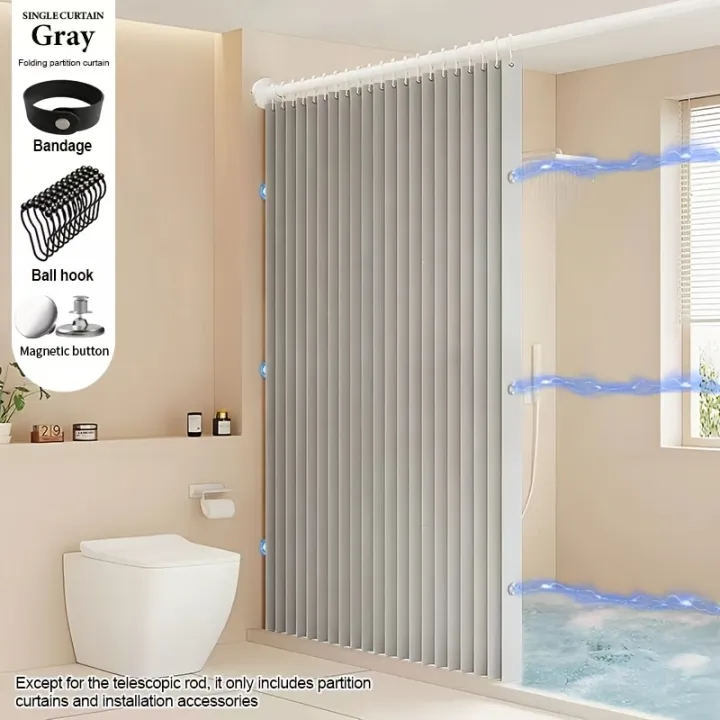 Foldable%20Magnetic%20Shower%20Curtain%20Waterproof%20Privacy%20Bathroom%20Curtain%20for%20Home%20Apartment%20Hotel%20Stylish%20Decor%20-%20Image%207
