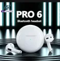 Pro 6 wireless Bluetooth 5.3 Tws headphones. 