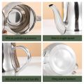 Stainless Steel Oil Pot Oil Storage Tank Multi-use Flask Household Oil Bottle with Leak Mesh Kitchen Thickened Sauce Vinegar Pot. 