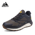 HIKEUP Men's Hiking Trail Running Shoes Breathable Hiking Sport Trail Male Comfort Trekking Running Sneakers. 