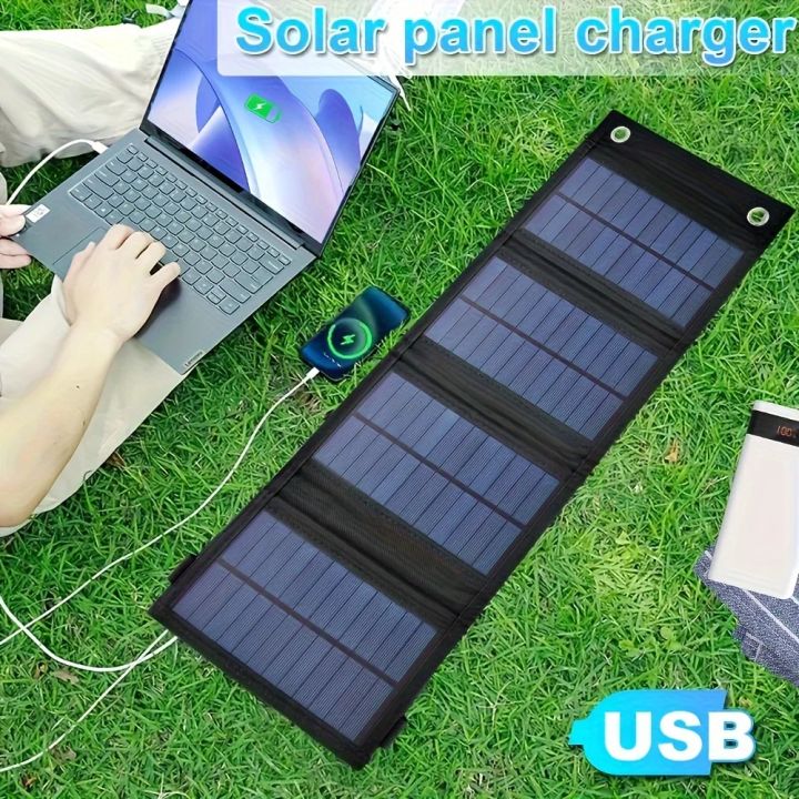 1pcs USB Foldable Solar Panel Portable Flexible Small Waterproof 5V Folding Solar Panels Cells For Mobile Phone Battery Charger