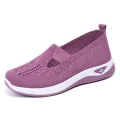 2023 Summer New Comfort Casual Women's Shoes Fashion Soft Sole Breathable Hollow Out Flat Shoes for Women Zapatos De Mujer. 