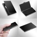 Metal Business Card Holder - Slim Pocket Business Card Case for Men & Women, Stainless Steel IC Cards Storage. 
