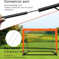 2pcs Portable Soccer Goals for Backyard, Indoor and Outdoor Pop Up Soccer Goals. 
