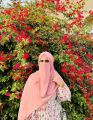 3-in-1 Combo Pack Hijab Set with Chiffon Naqab, Cap, and Cotton Jarsi Fabric. 