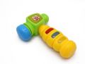 Clown Hammer Light Up Toy Game with Sound Effects Play Time Hammer with Red Blue and Yellow Lights. 