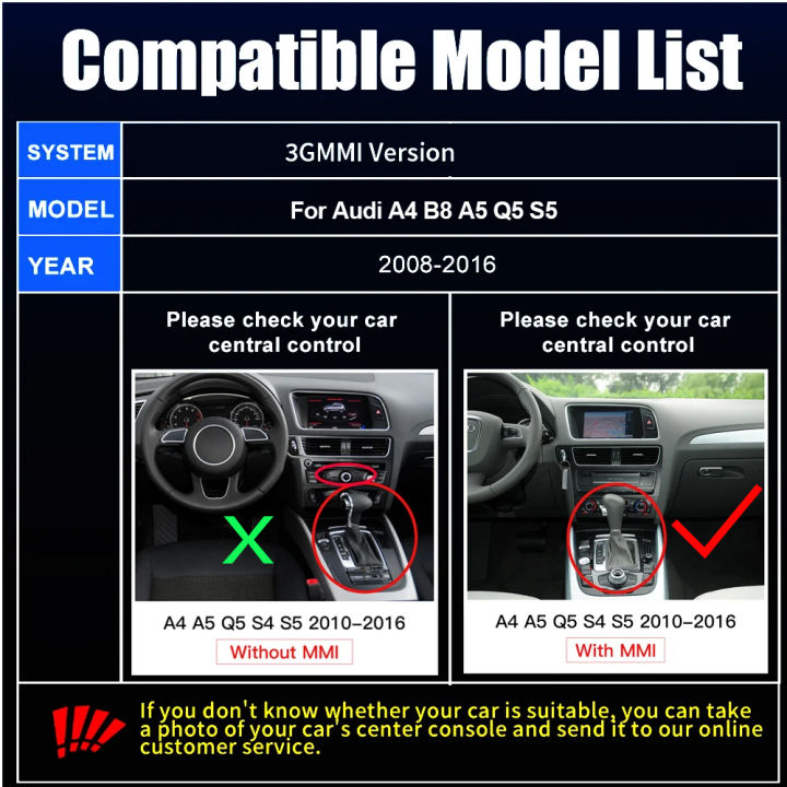 For%20Audi%20A4%20B8%20A5%20Q5%202009-2015%20Wireless%20CarPlay%20Android%20Auto%20with%20MMI%203G%20with%20AirPlay%20Mirror%20Link%20Bluetooth%20Navigation%20-%20Image%207
