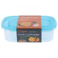 Pack of 3 ,1000ml Boxes Plastic Food Storage Containers, Premium Quality Food Container Box. 