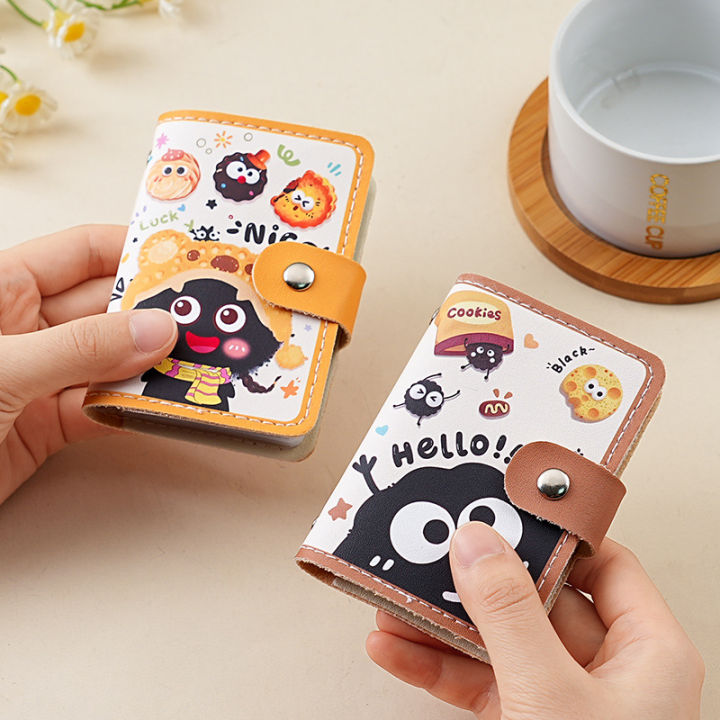 Cartoon%20coal%20ball%20card%20bag,%20large%20capacity,%20multi-card%20position,%20certificate%20storage,%20business%20card%20card%20holder%20-%20Image%202
