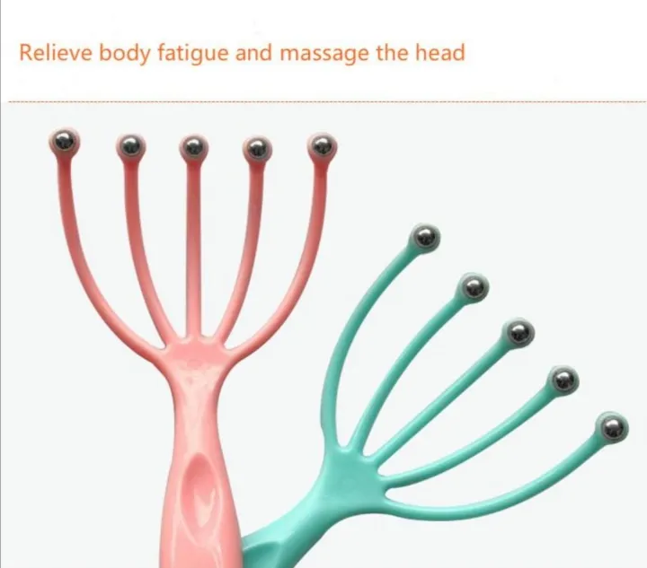 Head%20Massager%20Scalp%20Neck%20Comb%20Roller%20Five%20Finger%20Claws%20Steel%20Ball%20Hand%20Held%20Relax%20Octopus%20Head%20Massager%20-%20Image%205