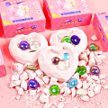 Gem Digging Toy, Dig for Gems, Find Treasure, Heart Gem Blind Box. 