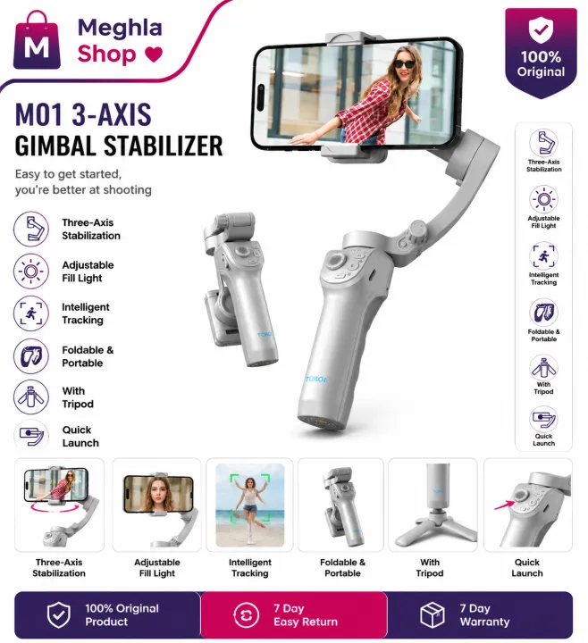 TOKQI%20M01%20Handheld%203-Axis%20Gimbal%20Phone%20Holder%20Anti%20Shake%20Video%20Record%20Stabilizer%20for%20Xiaomi%20iPhone%20Cellphone%20Smartphone%20-%20Image%202