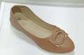Light Grey Color Chain Design Close Shoes For Women. 