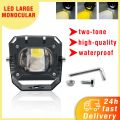 mini driving light V7 Pro high/low beam white and yellow LED headlights Korea LED chip. 