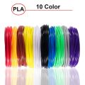 5M 5/10/20 Colors 3D Pen Refills Pla 3D Pen Printing Cables Filament Printing Materials High Precision Printer Cable Mate. 