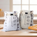 2 Pcs Reusable Bread Bags With Buckle, Tpu Lining, Washable Oil Proof Bread Bag For Homemade Bread Freezer-Safe Bags For Bread. 