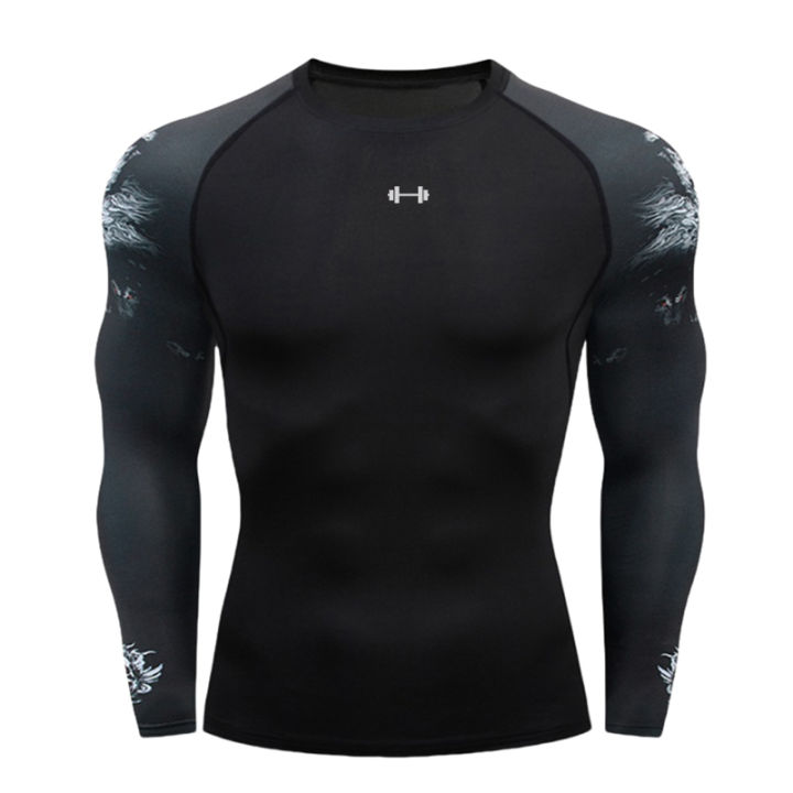 Gym%20Compression%20Dry%20Fit%20Men's%20Long%20Sleeves%20Fitness%20T-shirt%20Spring%20And%20Autumn%20Outdoor%20Sports%20Running%20Tees%20Sportswear%20Tops%20T-shirt%20-%20Image%205