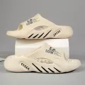Men's Home Slippers Luxury 2024 Eva Sole Slippers for Man Adult Men's Sandal Slipers Flip Flop Male Shoes Sneakers House Slides. 