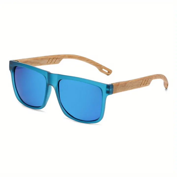 New%20Square%20Casual%20Sunglasses%20Wood%20Grain%20Spring%20Hinges%20UV400%20Protection%20Unisex%20Outdoor%20Daily%20Eyewear%20-%20Image%207
