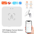 ZigBee/Wifi Tuya Smart Human Presence Motion 5.8G/24G PIR Microwave Radar Light Luminosity Detection Smart Life Home Automation. 