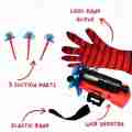 Spiderman Swrist Luncher Toy with free Pokémon card and Hand Gloves. 