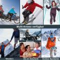 Ski Gloves for Men, Women, Winter Ski Snowboard Gloves Waterproof, Windproof, Warm Thermal Gloves for Skiing Cycling Hiking. 