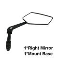 Bicycle Rear View Mirror Bike Cycling Clear Wide Range Back Sight Rearview Reflector Adjustable Handlebar Left Right Mirror. 