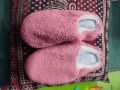 50 code Plain Pink Colour Warm Slippers For Unisex. 