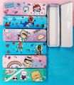 Metal Pencil and Pen Box -Multicolor(06 Pcs). 