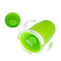 Baby Water Cups 360 Degrees Rotated Baby Learning Drinking Cup with Double Handle Flip Lid Leakproof Infants Water Cups Bottle. 