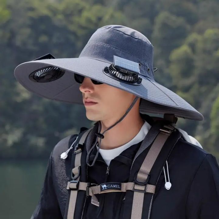Outdoor%20Fishing%20Hat%20With%20Solar%20USB%20Charging%20Fan%20Male%20Cooling%20Hat%20Sunshade%20Fishing%20Hat%20For%20Outdoor%20Riding%20Hiking%20Fishing%20-%20Image%204